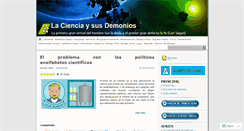 Desktop Screenshot of lacienciaysusdemonios.com